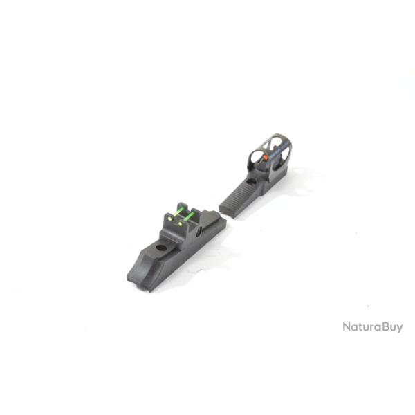 Organes de vis�e Walther 1250 Dominator, hausse et guidon. Pi�ces d'origine. Carabines CO2