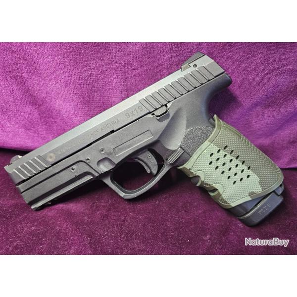 Pistolet Steyr L9-A1 calibre 9x19 - Pistolet autrichien moderne - Chargeur 15 coups, Cat�gorie B
