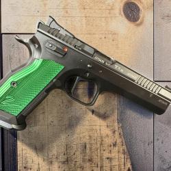 Pistolet CZ 75 TS 2 Racing Green calibre 9x19
