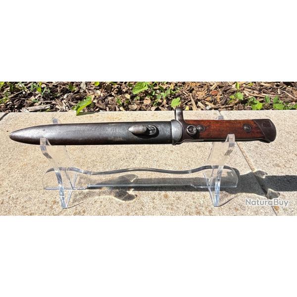 Rare ba�onnette pliante Carcano M38