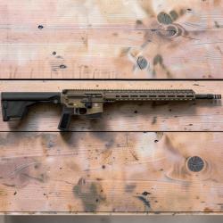 Carabine SCHMEISSER SP15 cal. 222rem tan r&eacute;armement lin&eacute;aire