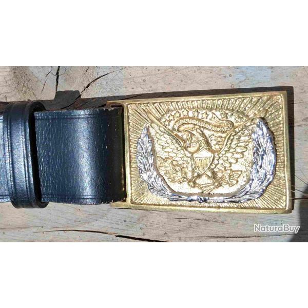 Ceinture d'officier de cavalerie US, avec cartouchi�re 35 emplacements calibre 45