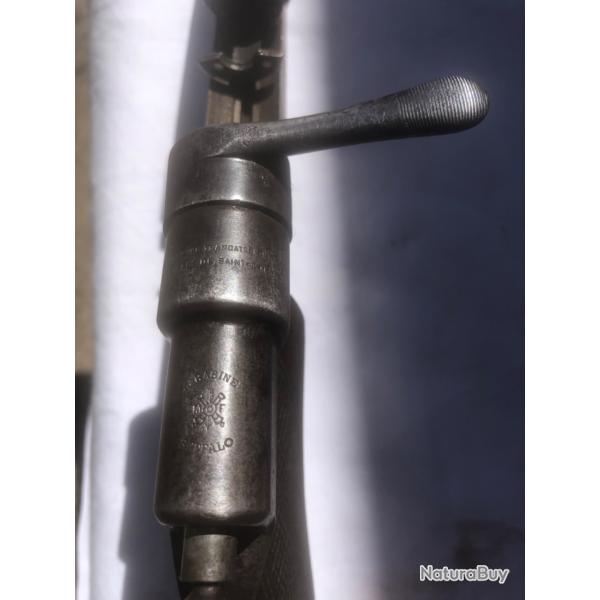Carabine Buffalo Stand cal 9mm ..Manu / St �tienne �poque 1920 / 30