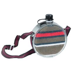 Gourde western rev&ecirc;tue de feutre 0,75 l