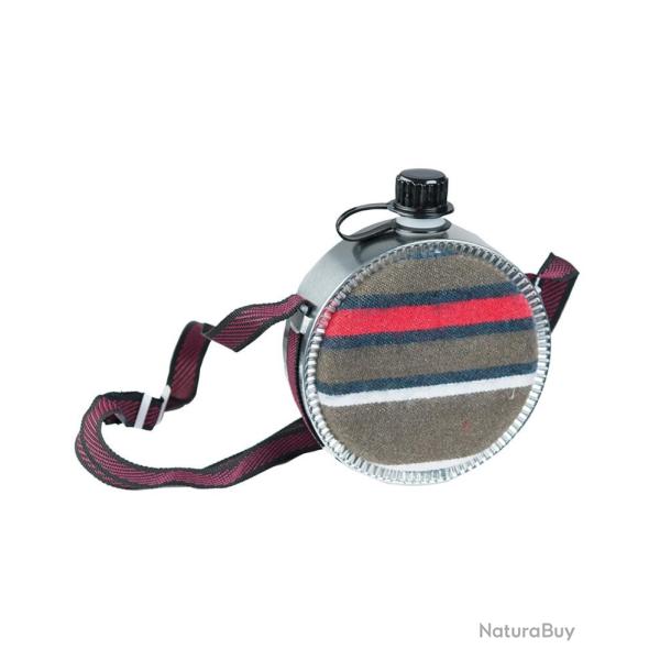 Gourde western rev�tue de feutre 1,9 l