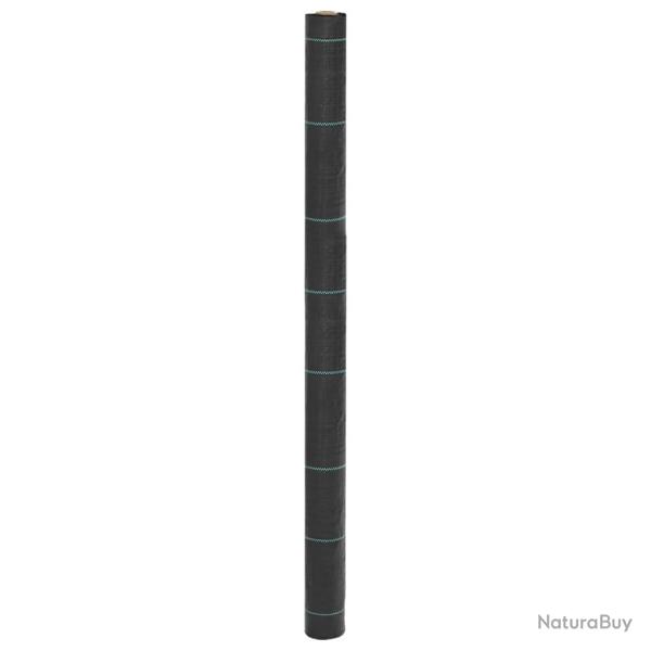Membrane anti-mauvaises herbes noir 1,5x10 m PP
