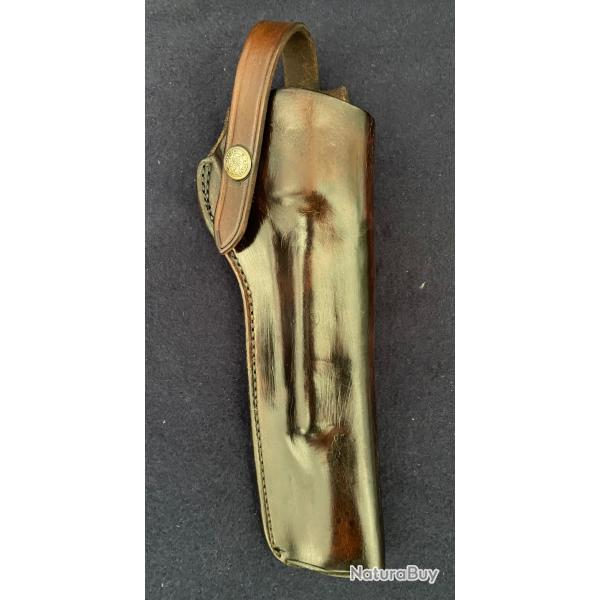 Vintage :  Holster droitier Bianchi #1 LARGE SA pour Colt SAA 1873 7"1/2