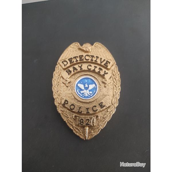 Badge plaque police Bay City Starsky et Hutch