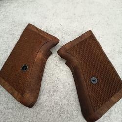 Vend jeux de plaquettes bois Walther PPK