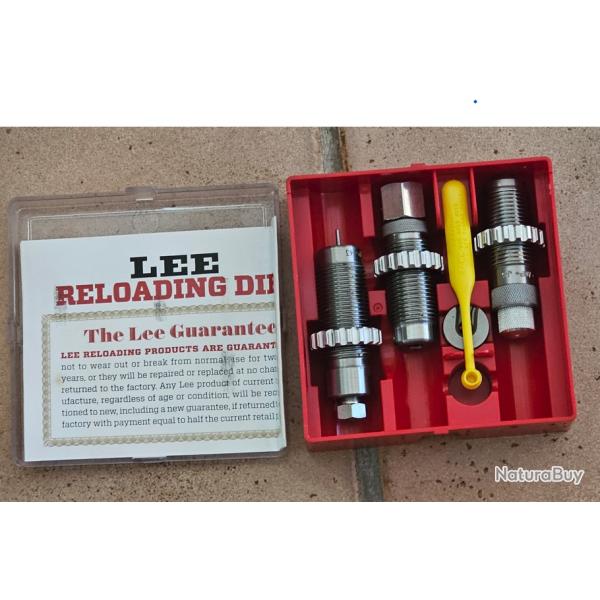 Kit LEE RELOADING 3 Outils 32acp, 6,35mm