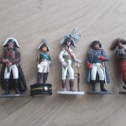 Lot de 5 figurines militaire