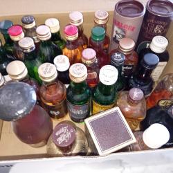 Lot Collection de mignonnettes whisky