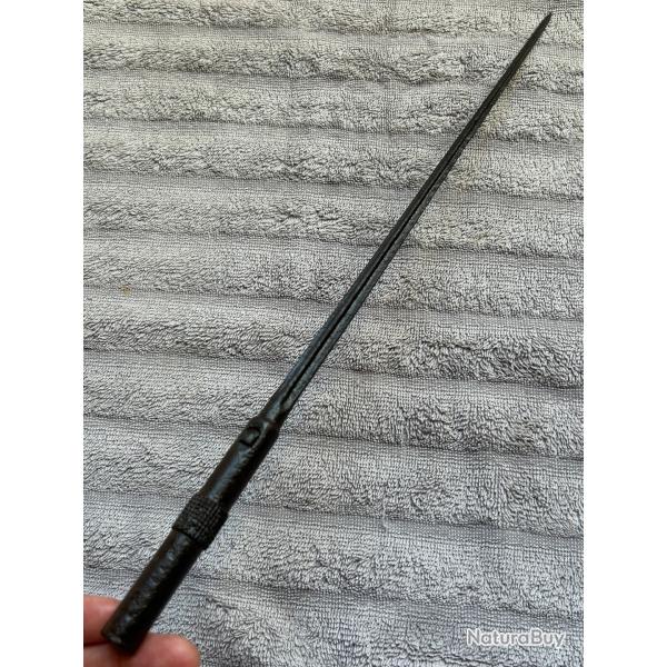 Ba�onnette fran�aise MAS 36 1er type moletage droit - WW2 (2)