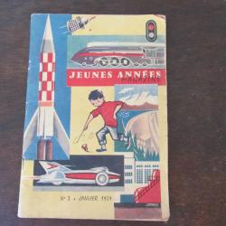 Jeunes ann&eacute;es magazine N&deg;3 - Janvier 1959