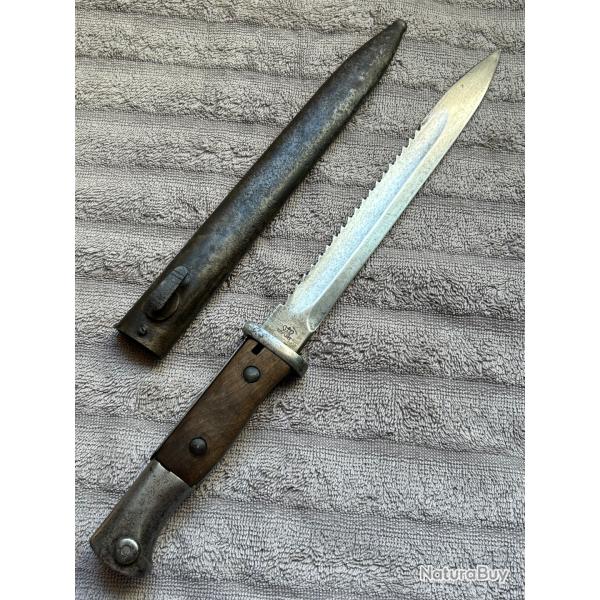 Ba�onnette allemande 1884/98 dents de scie - WW1