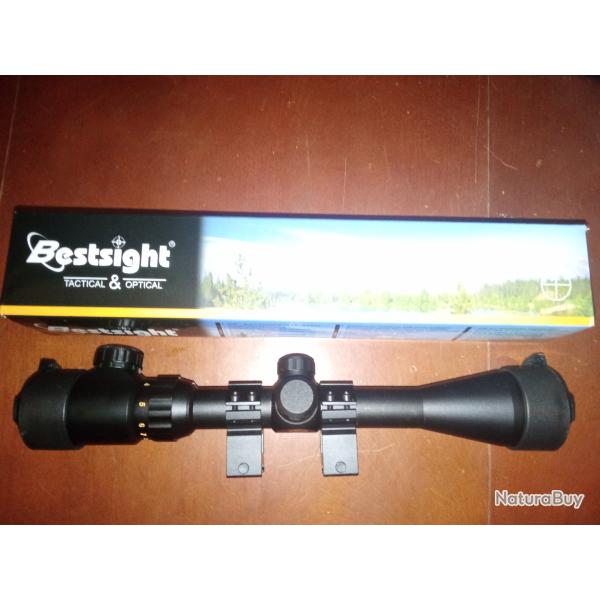Lunette de chasse 3-9x40, illumination rouge ou verte, viseur optique avec monture, r�ticule Mil Dot