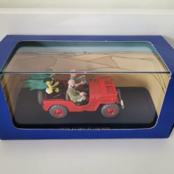 La Jeep de Tintin au Pays de l'Or Noir Moulinsart 1/43 neuve