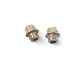 Paire bagues de percuteurs fusil de chasse &agrave; chiens. Pas de vis 7mm