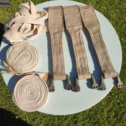 Sangles et attaches containers parachutage