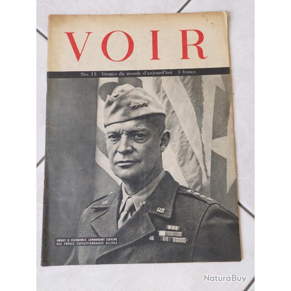 Revue "Voir" images du monde d'aujourd'hui 7 num�ros
