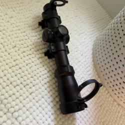Lunette solognac 1-4x24 Avec r&eacute;ticule lumineux