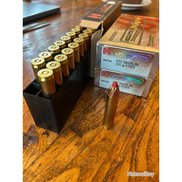 Munitions hornady 450 marlin