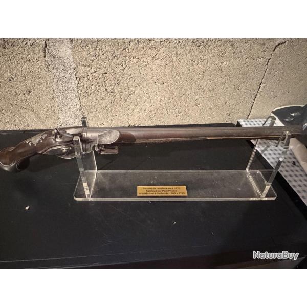 Pistolet de cavalerie vers 1720