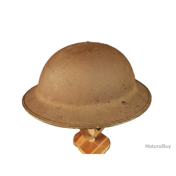 Casque MK2 britannique dat� 1943 peinture kaki