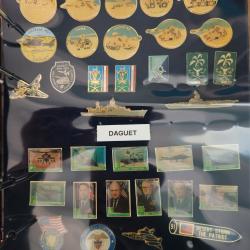Collection de pin's miliraire