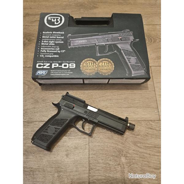 CZ-P09 Gold OR Filt� KJW/ASG
