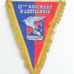 (107.005) Fanion du 17&egrave; R&eacute;giment d'Artillerie