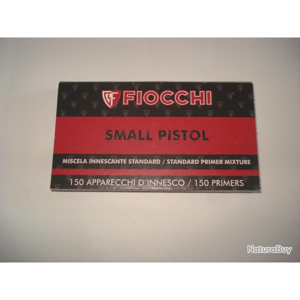 1500 amorces Fiocchi SMALL PISTOL
