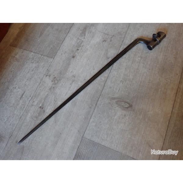 71315 Baionnette � douille, ordonnance Suisse, pour fusil Vetterli