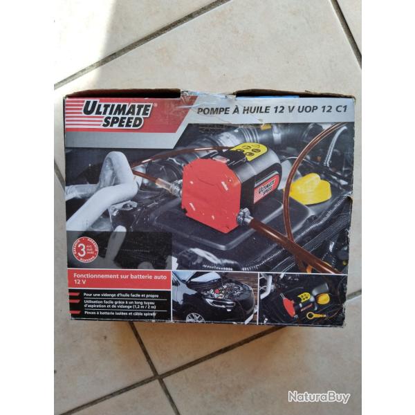 A SAISIR - Pompe � huile (ou autres liquides) �lectrique 12 volts NEUVE
