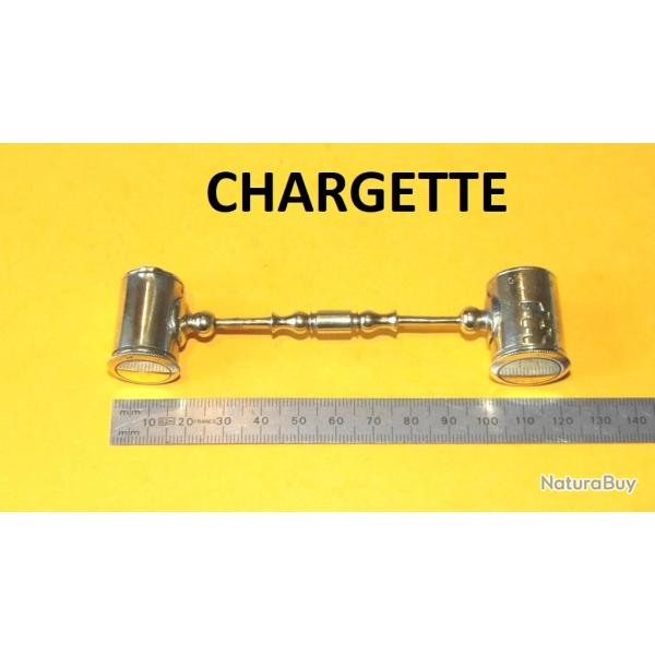 dosette chargette � PLOMBS et POUDRE REGLABLE en LAITON - VENDU PAR JEPERCUTE (D26A5)