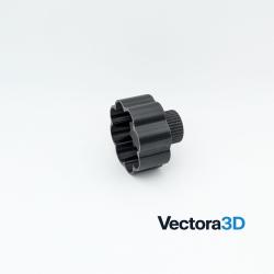Chargeur Rapide / Speedloader 8 Coups pour Revolver .38 Spl / .357 Mag (PETG Haute R&eacute;sistance)