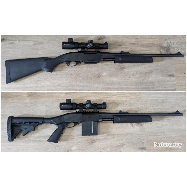Carabine Remington 7600, calibre 30-06, configuration Chasse / Tactique
