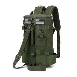 Sac &agrave; Dos P&ecirc;che Grande Capacit&eacute;Transport Cannes Leurres Moulinets Accessoires Outdoor Voyage Vert