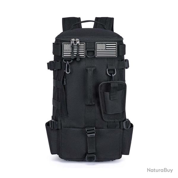 Sac � Dos P�che Grande Capacit�Transport Cannes Leurres Moulinets Accessoires Outdoor Voyage Noir