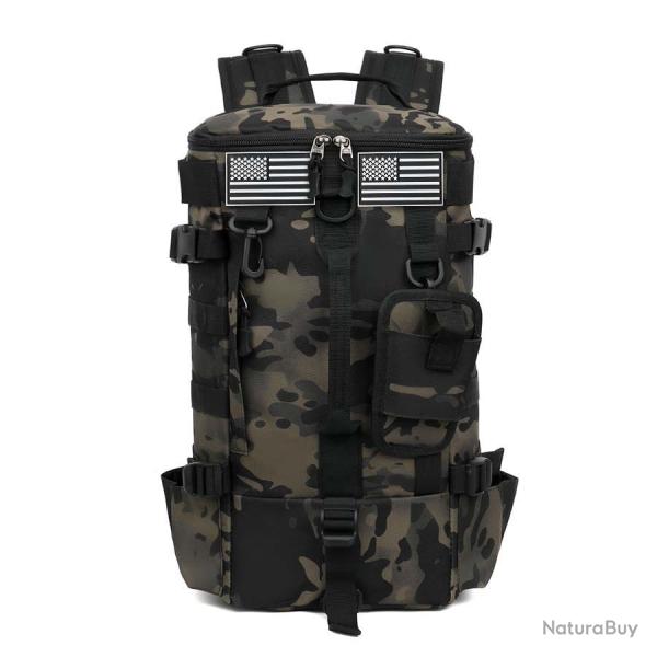 Sac � Dos P�che Grande Capacit�Transport Cannes Leurres Moulinets Accessoires Outdoor Voyage Camo