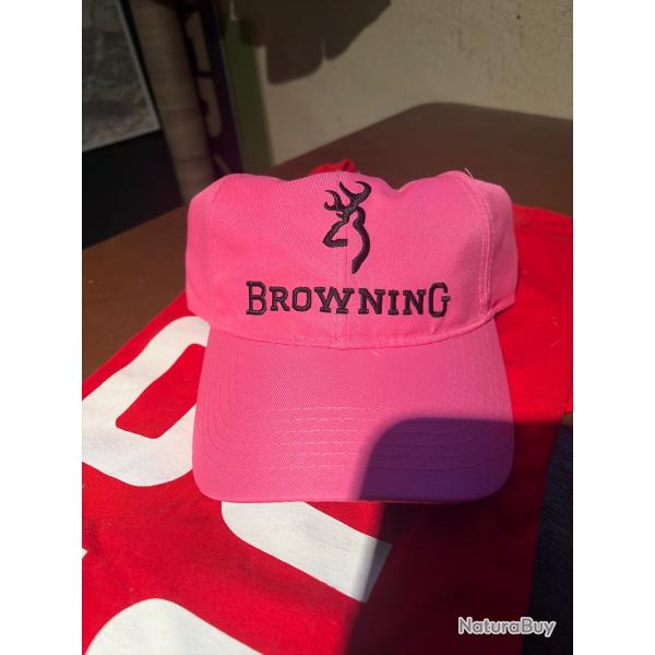 Casquette femmes rose