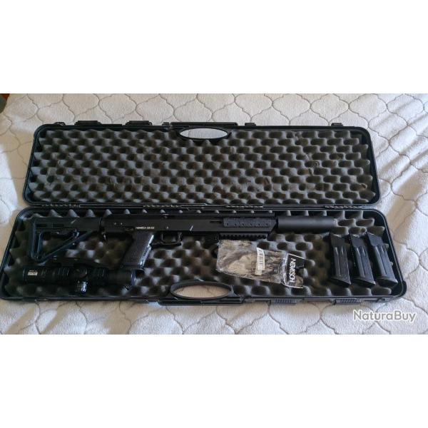 Ssx 303 novrtisch sniper dmr gaz avec boite et chargeurs