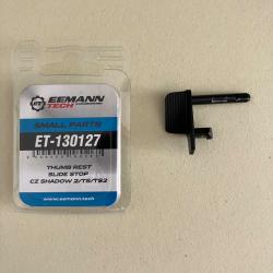 Arr&ecirc;toir de culasse avec repose pouce pour CZ 75 Shadow