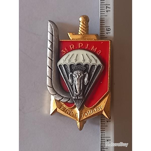 Insigne du 3�me r�giment parachutiste d'infanterie de marine (3�me RPiMa) - Tchad