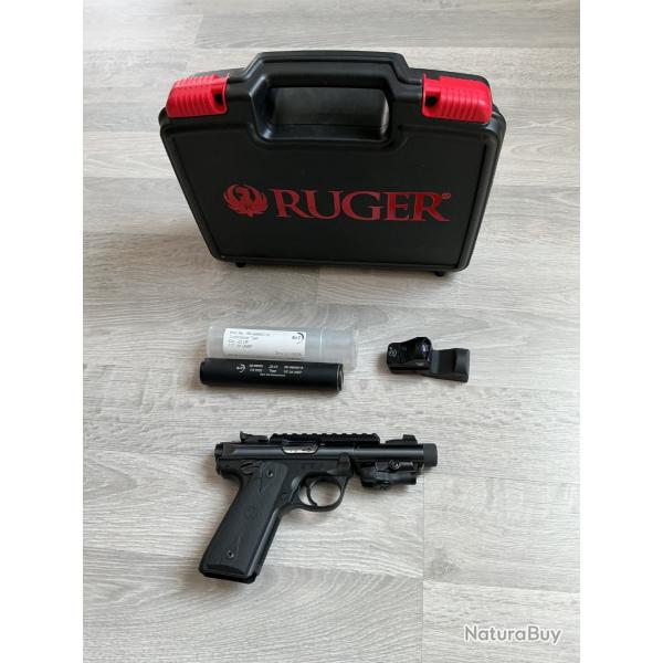 PISTOLET MARK 4 RUGGER TACTICAL 22 Lr