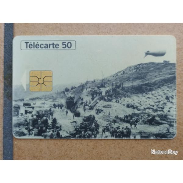 TELECARTE 50 ANS DU D-DAY 1944-1994 DEBARQUEMENT SUR OMAHA BEACH 10 JUIN   1944
