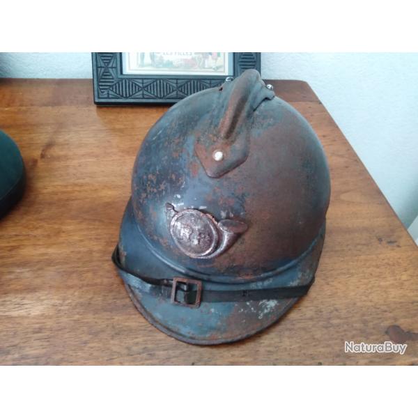 Casque Adrian 1915 chasseur alpin