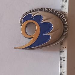 Insigne du groupement d'instruction du 9&egrave;me r&eacute;giment de chasseurs parachutistes (9&egrave;me RCP)