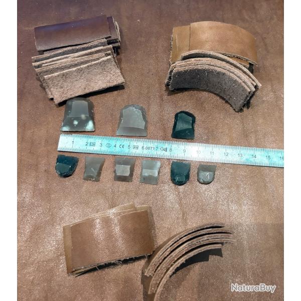 Silex et patch cuir