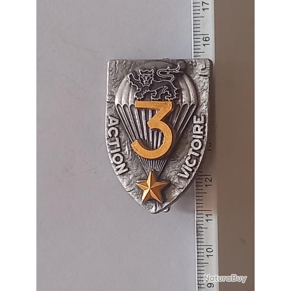 Insigne de la 3�me compagnie du 9�me r�giment de chasseurs parachutistes (9�me RCP) - Delsart